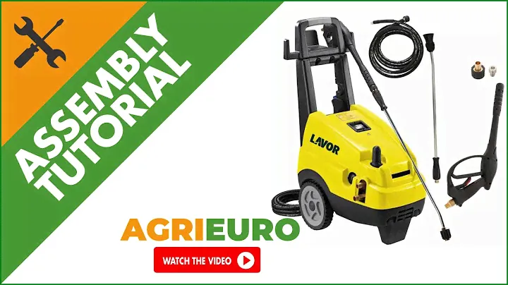 Lavor Tucson 1509 GL Electric Cold Water Pressure Washer - Max 160 bar - Assembly tutorial