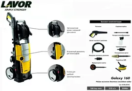 Электрическая минимойка LAVOR Wash Ikon 160 Plus