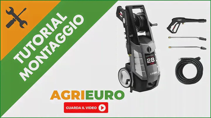 Idropulitrice a freddo Lavor Vertigo 28 Pro: vediamo come montare il prodotto
