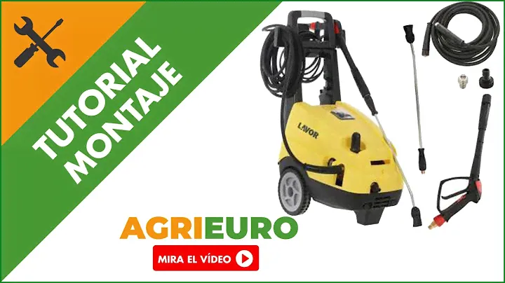 Montaje Hidrolimpiadora eléctrica de agua fría Lavor Tucson 1713 GL