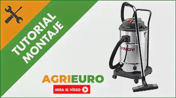 Montaje Aspirador para sólidos y líquidos Lavor Windy 165 IF