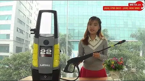 Đập hộp máy phun áp lực Lavor Vertigo 22 mô tơ từ, công suất 2200W