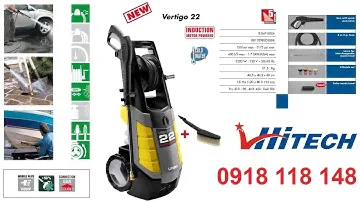 VINAHITECH giới thiệu máy xịt rửa cao áp LAVOR VERTIGO 22